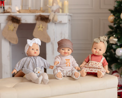 Bébé Gordis - Chandail Ourson et pantalon carreauté - Paola Reina