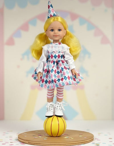 Las Amigas Doll - Cleo-Harlequin-Yellow-Hair-Paola-Reina
