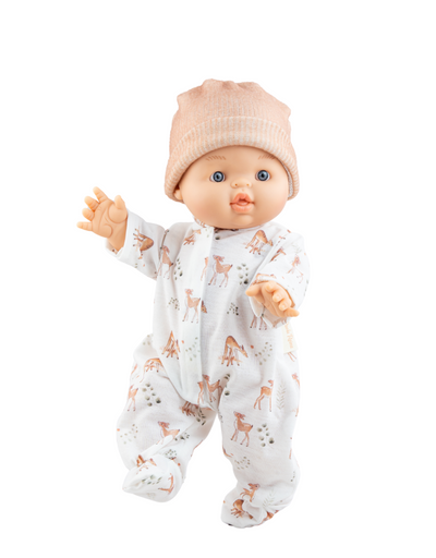 Clothes for Gordis, Los Manus and Alex & Sonia dolls - Fawn pajamas - Paola Reina