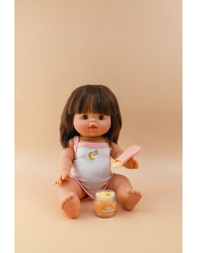 Tiny tummies - Banana custard jar and spoon set - Tiny harlow