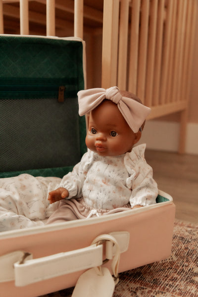 Baby Gordis - Ruby with floral sweater, pants and bow - Paola Reina