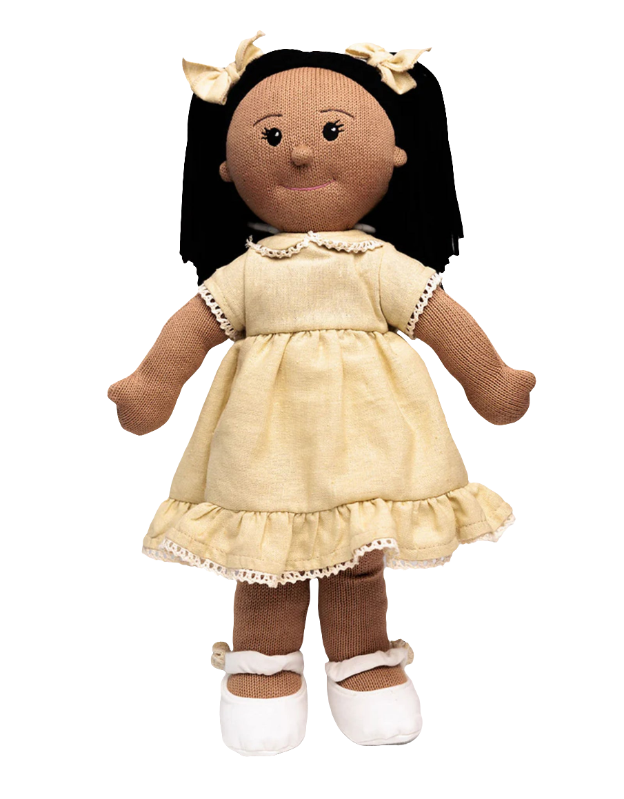 Handknitted doll - Penelope - Clementine Collective